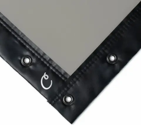 Carl's Place High-Contrast Gray Golf Impact Screen
