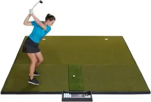 Fiberbuilt Grass Series Combo Mat System - Center Hitting 10' x 10'