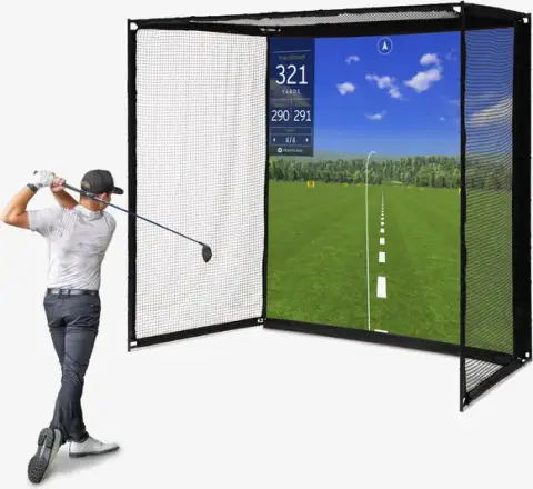 GoSports Range Cage ELITE 8' x 8' Golf Hitting Cage