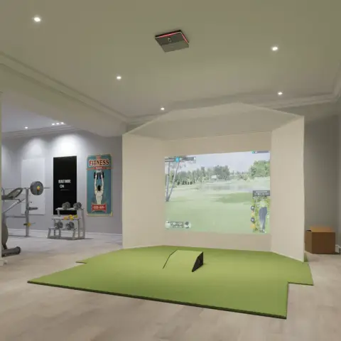 Rain or Shine Golf Trackman iO Retractable