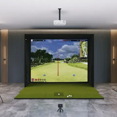 Shop Indoor Golf Garmin Approach R10 SIG10 Golf Simulator Package